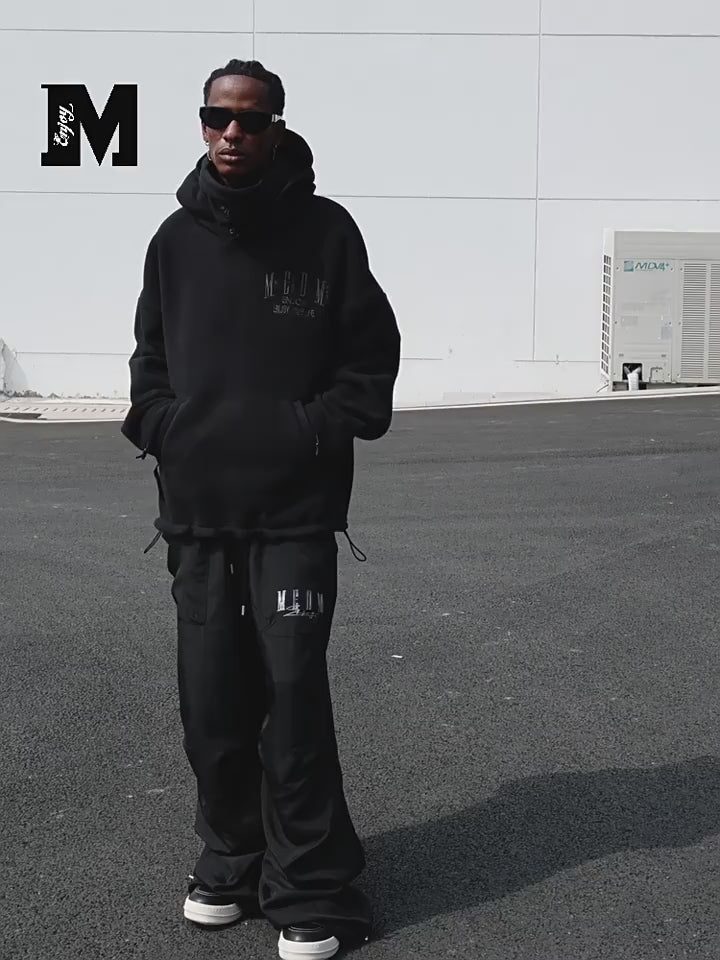 MEDM Rocker Fleece Mask Fleece Hoodie