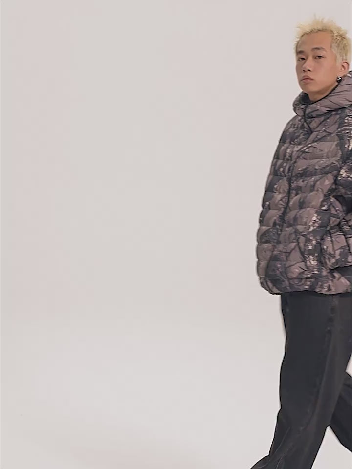 Wassup House Camouflage Hooded Jacket