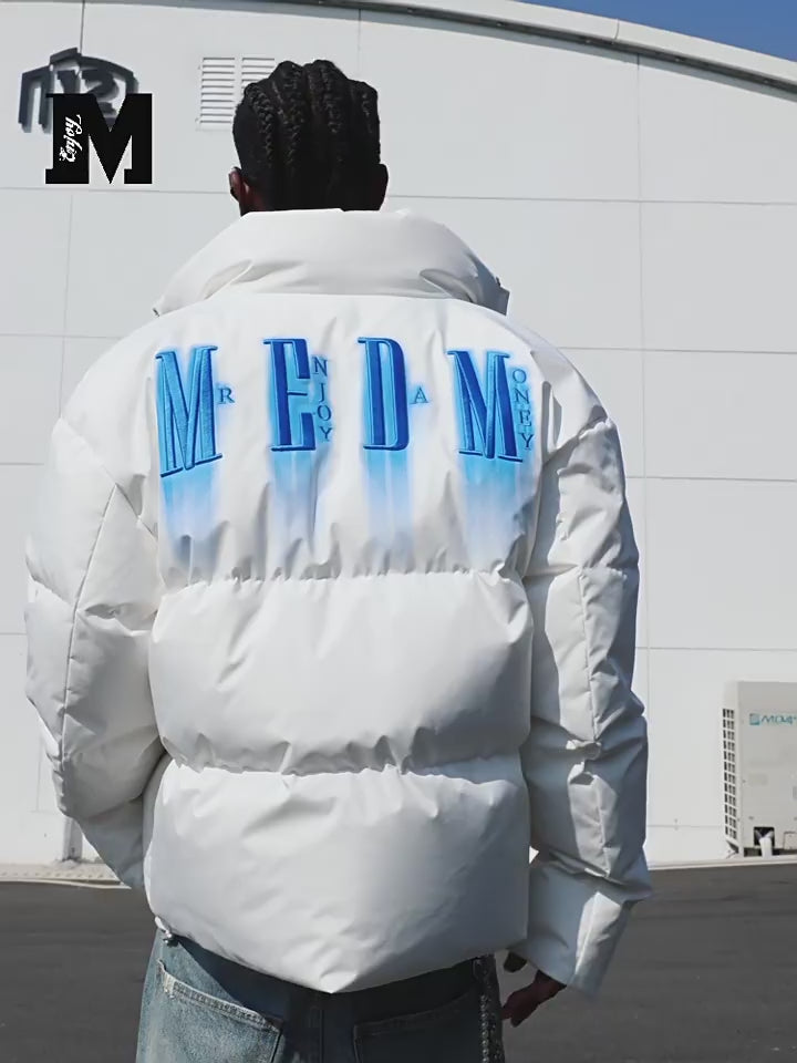 MEDM Neon Phantom 3D Embroidery Down Jacket