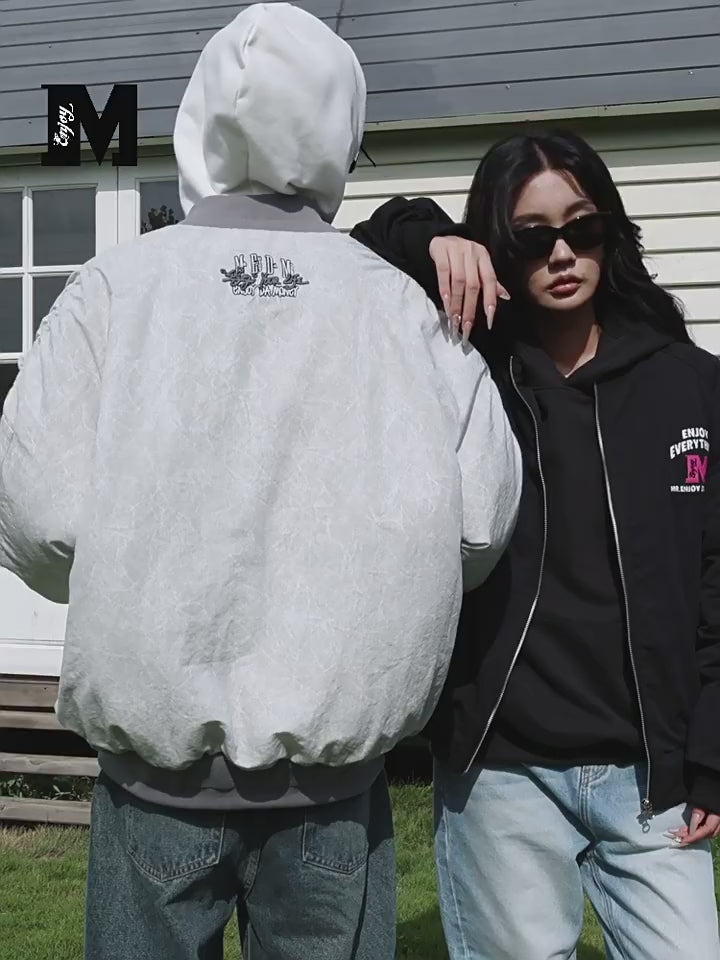 MEDM Washed Bomber Jacket MA1