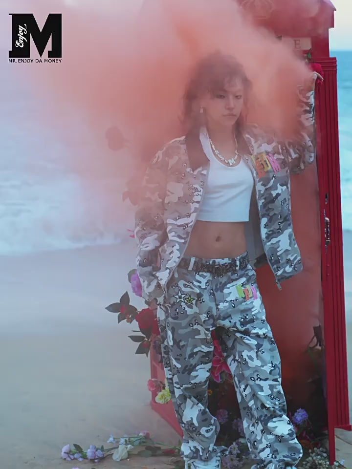 MEDM Camouflage Logo Jacket