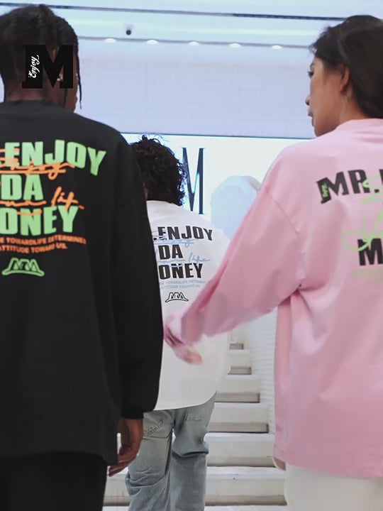 MEDM Basic Printing Long Sleeved Tee