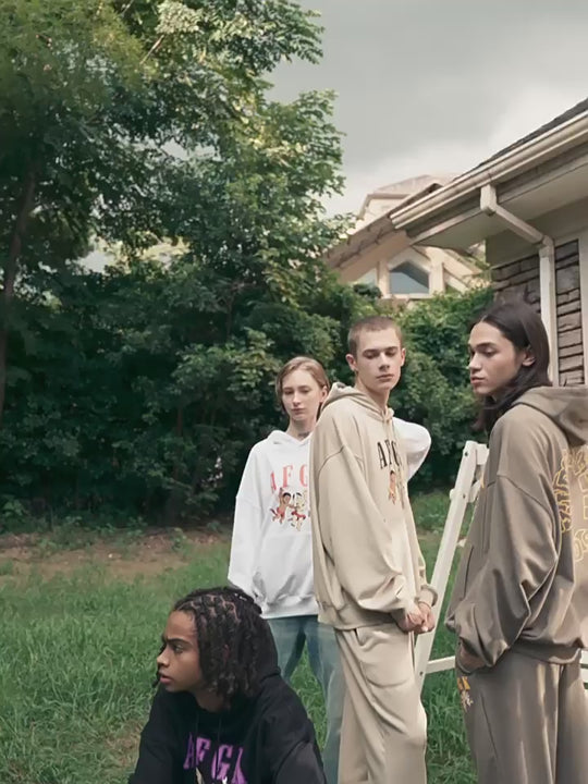 AFGK Little Angel 3D Logo Hoodie