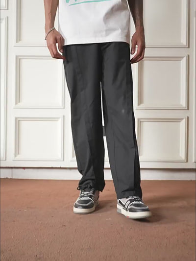 Harsh and Cruel Casual Pleated Suit Trousers