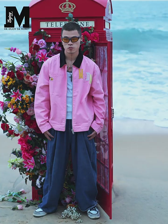 MEDM Leather Detroit Workwear Jacket