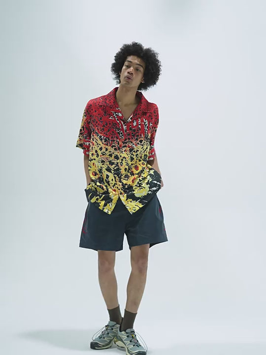 ANTIDOTE Embroidered Big Logo Shorts