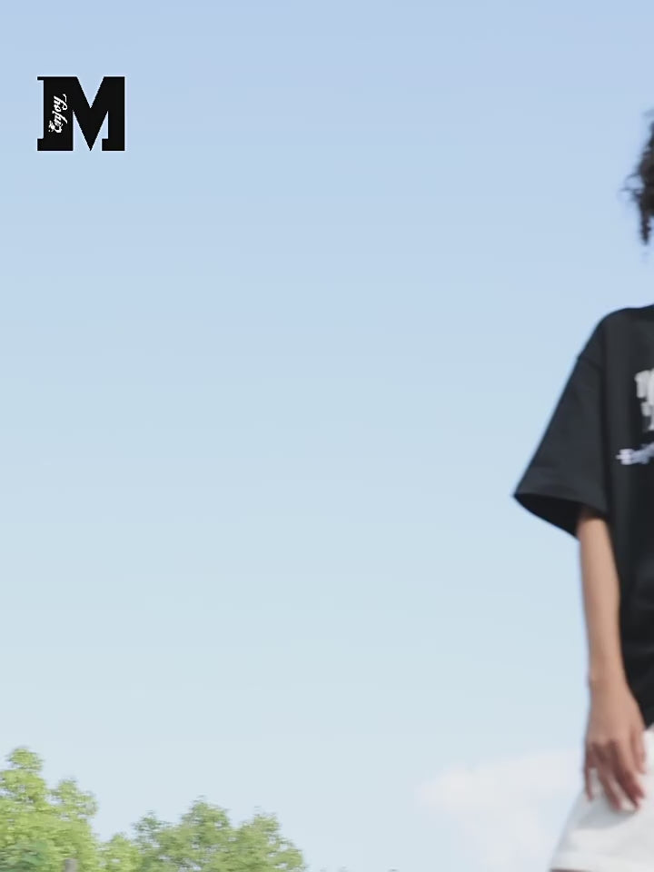 MEDM Semi Convex Embroidery Tee