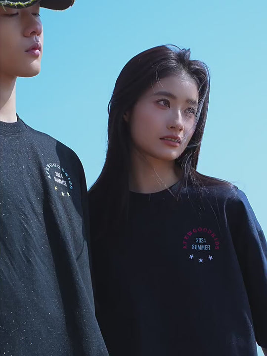 AFGK Star Embroidery Tee