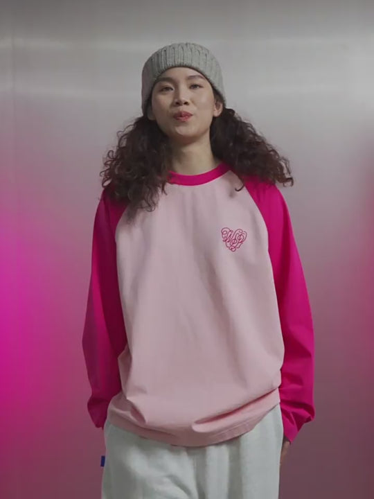 Wassup House Love Heart Logo Long Sleeved Tee