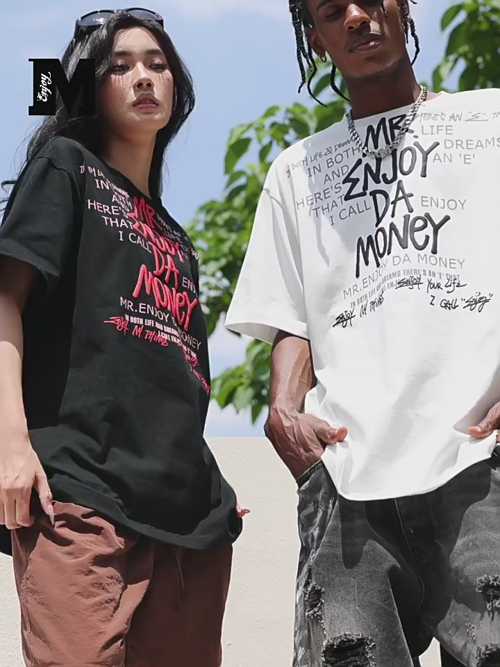 MEDM Full Print Handwriting Foam Tee