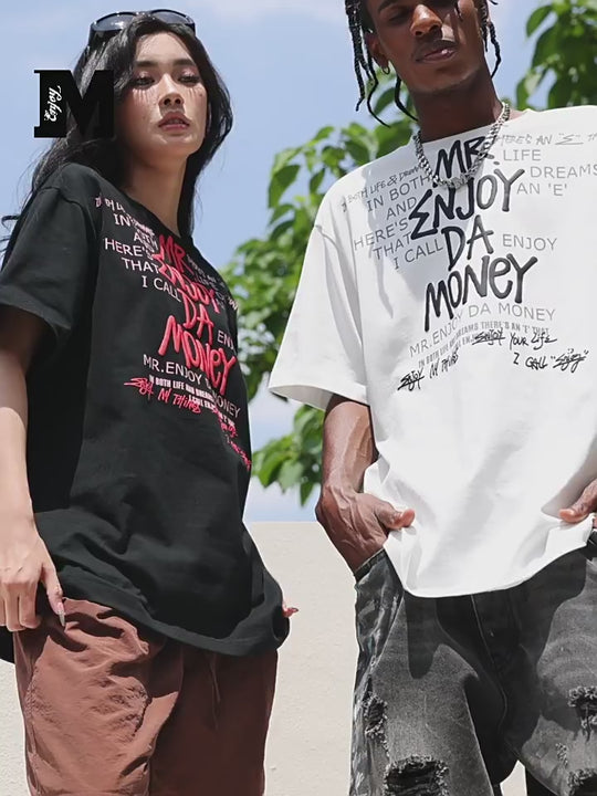 MEDM Full Print Handwriting Foam Tee