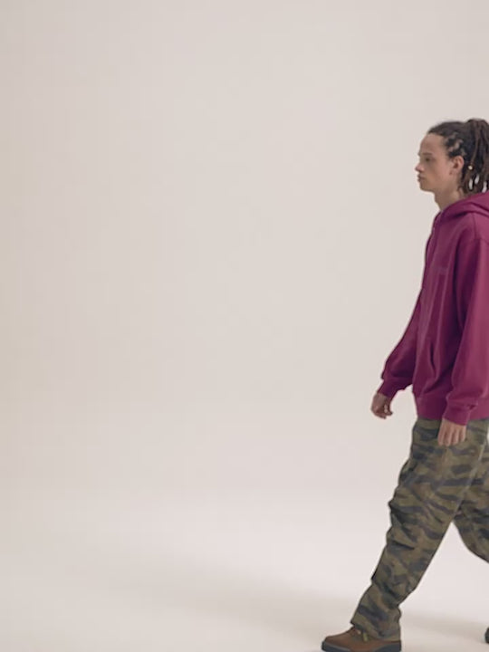 Wassup House Slogan Print Hoodie