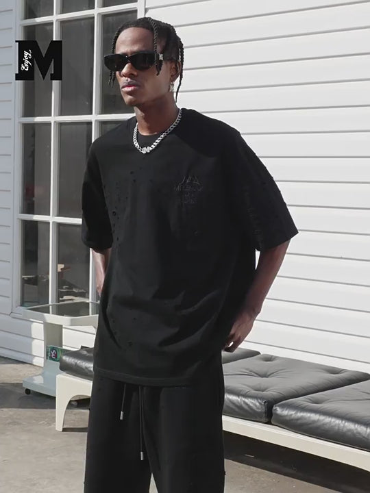 MEDM Broken Holes Tee