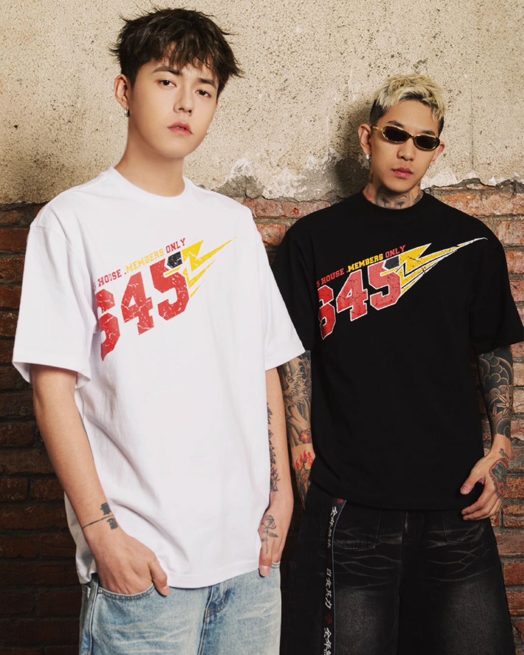 S45 Lightning Bolt Logo Tee | Face 3 Face