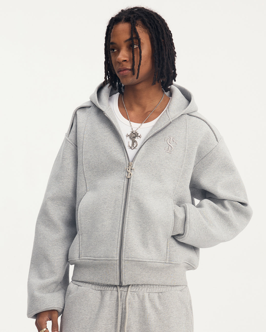 Small Town Kid 3D Logo Function Zip-Up Hoodie | Face 3 Face