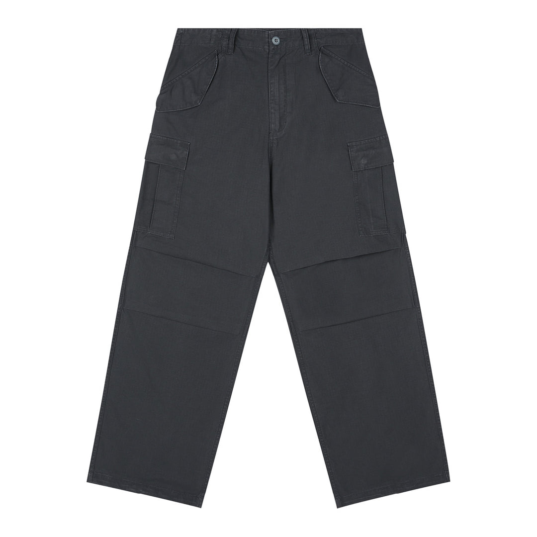 Wassup House M51 Washed & Old Plaid Work Pants