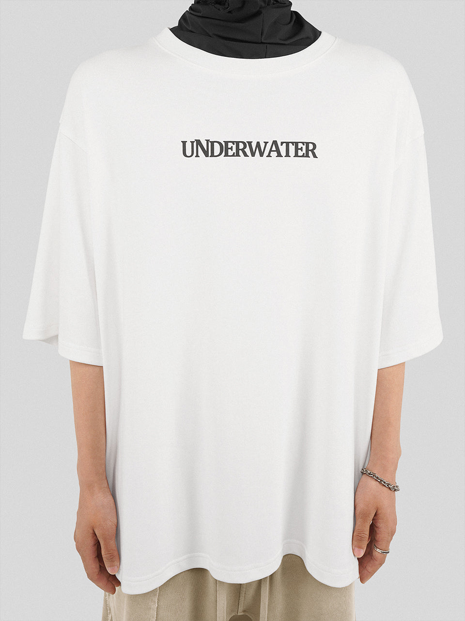 UNDERWATER Basic Logo Printed Tee
