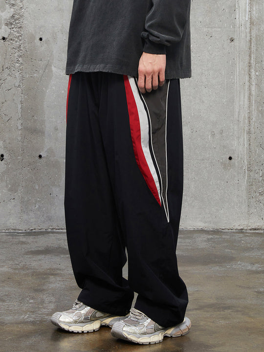 F2CE Contrasting Color Sports Pants
