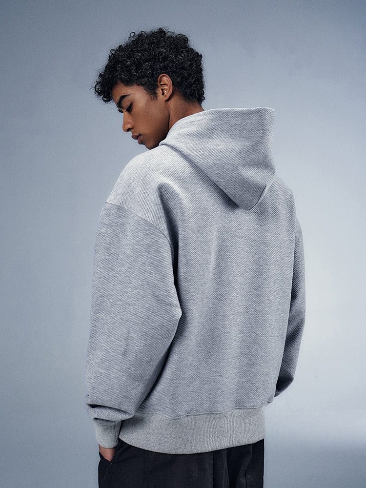 YADcrew x BIPOLAR Corduroy Embroidered Hoodie