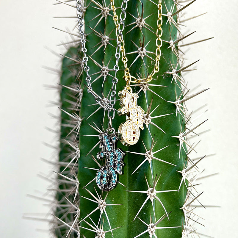 NboStore Diamonds LOGO Necklace | Face 3 Face