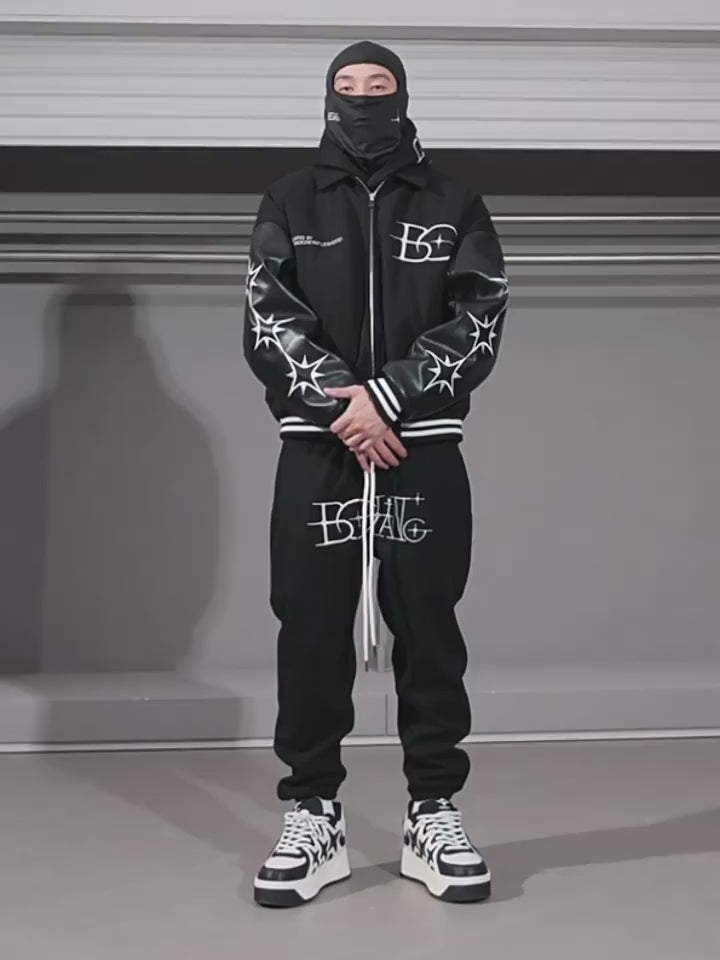 YADcrew x 1807 x FLEXHOOD Baseball Jacket