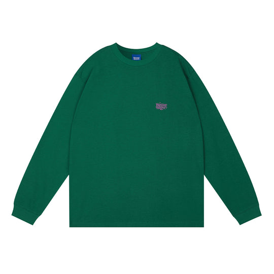 Wassup House Liner Font Logo Long Sleeved Tee