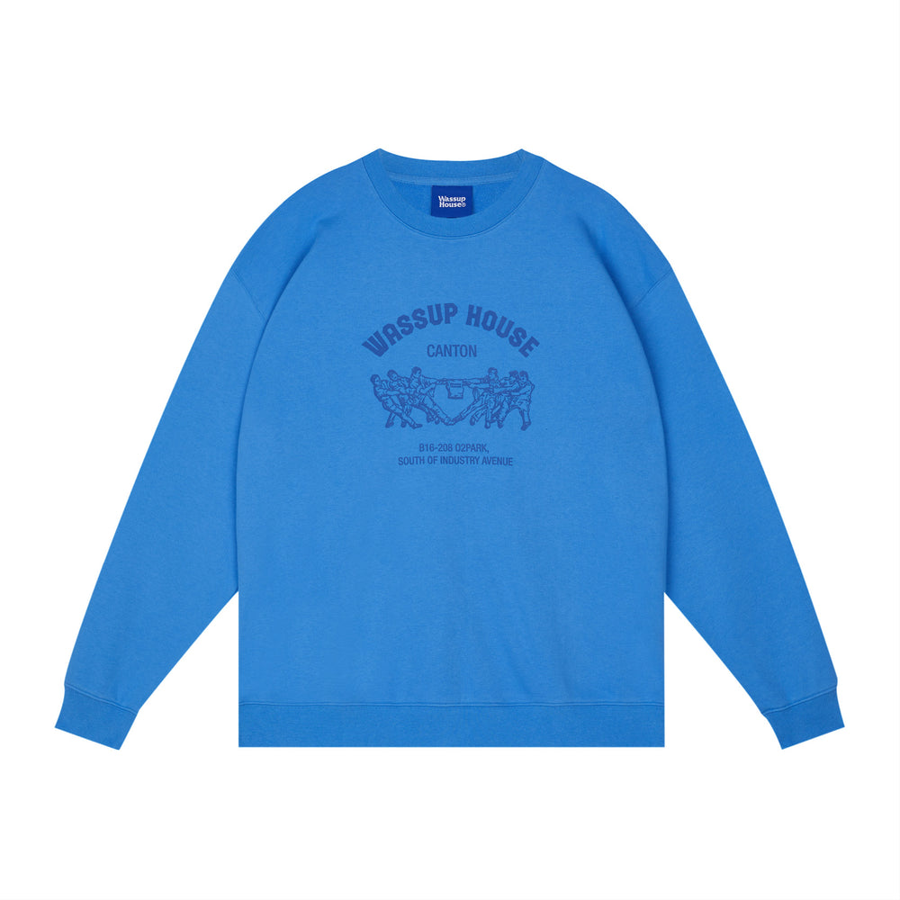 Wassup House Tug Of War Prints Sweatshirt