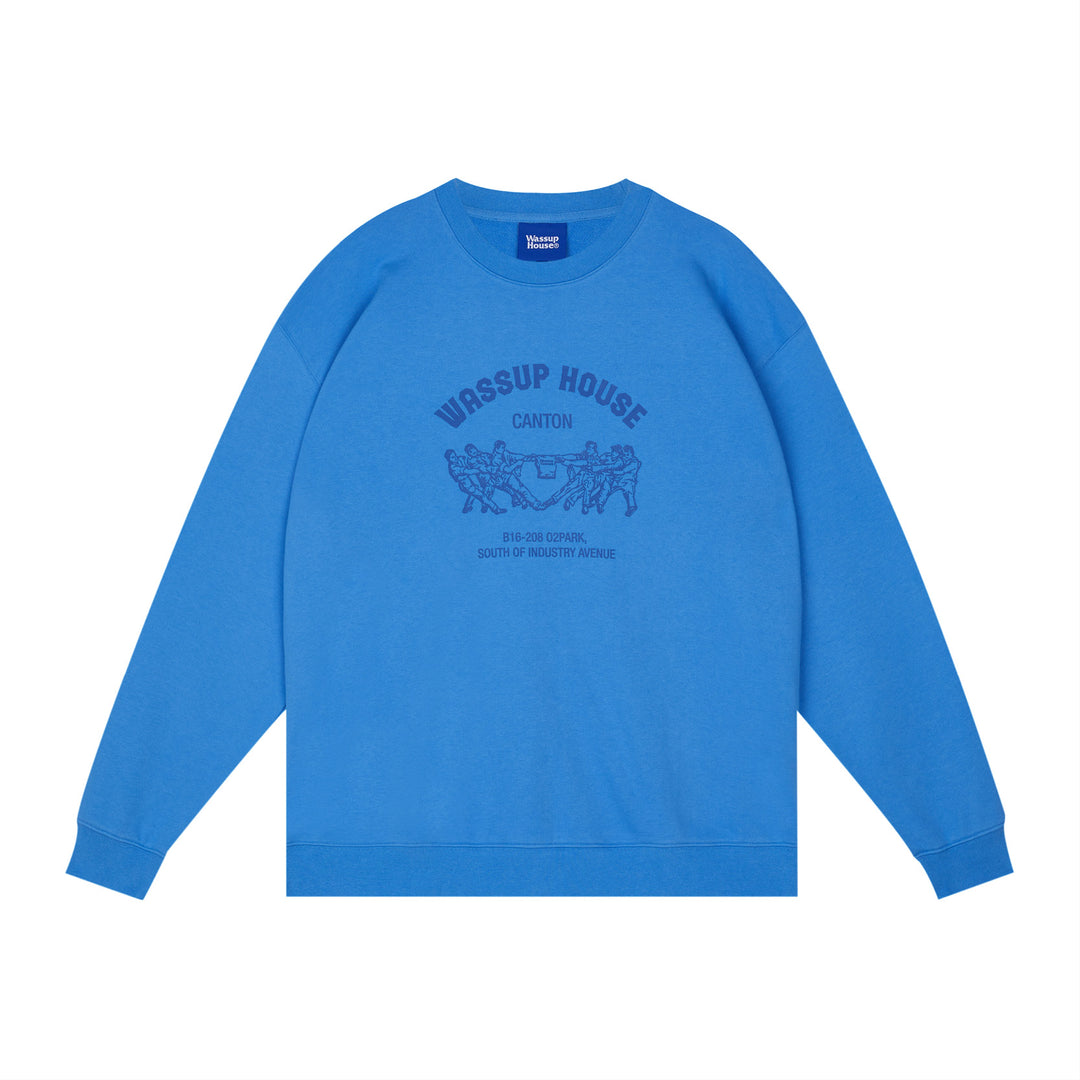 Wassup House Tug Of War Prints Sweatshirt
