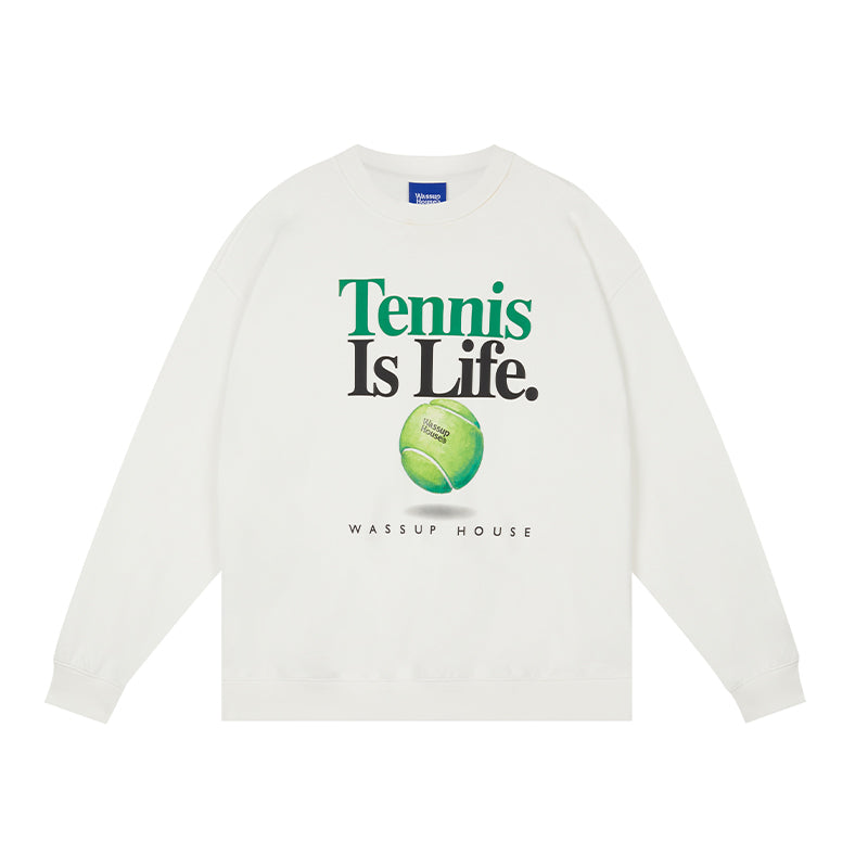 Wassup House LIFE Printed Sweatshirt