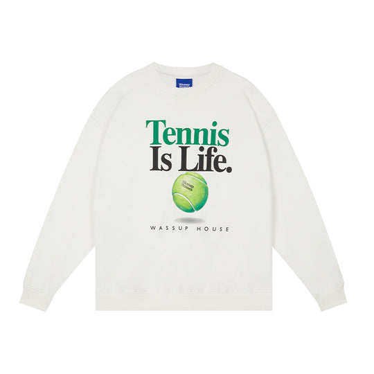 Wassup House LIFE Printed Sweatshirt