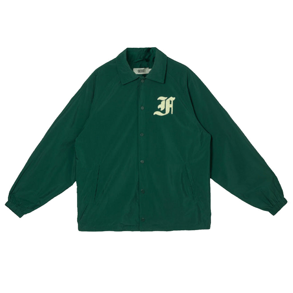 F2CE LOGO Print Towel Embroidery Coach Jacket | Face 3 Face