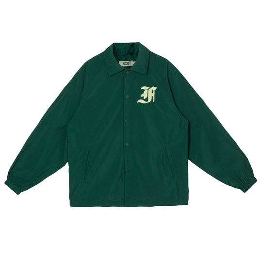F2CE LOGO Print Towel Embroidery Coach Jacket | Face 3 Face