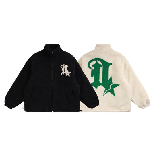 F3F Select  Logo Sherpa Fleece Jacket