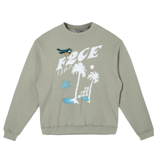 F2CE LOGO Foam Creative Print Embroidery Sweatshirts | Face 3 Face