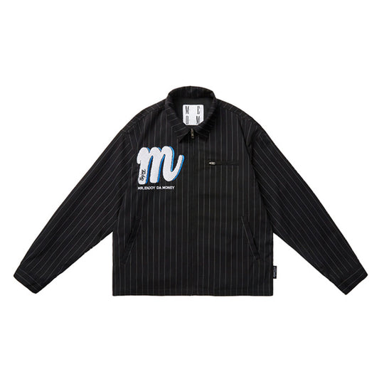 MEDM Striped Logo Jacket | Face 3 Face