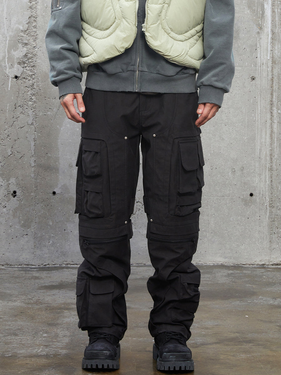F2CE Double Nylon Multi Pockets Work Pants
