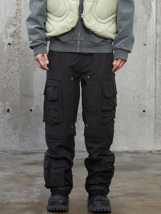 F2CE Double Nylon Multi Pockets Work Pants