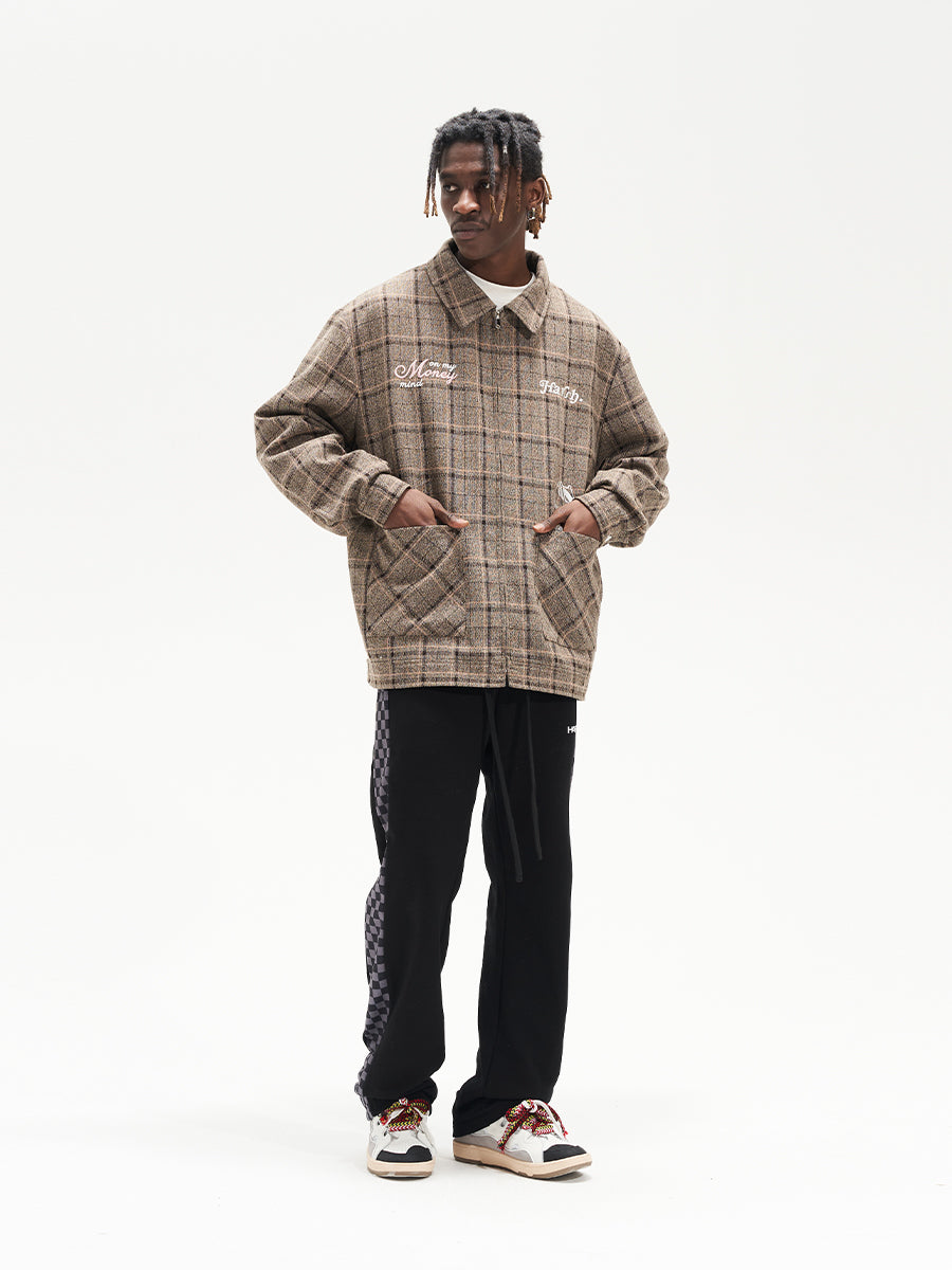 Harsh and Cruel Baggy Vintage Check Jacket | Face 3 Face