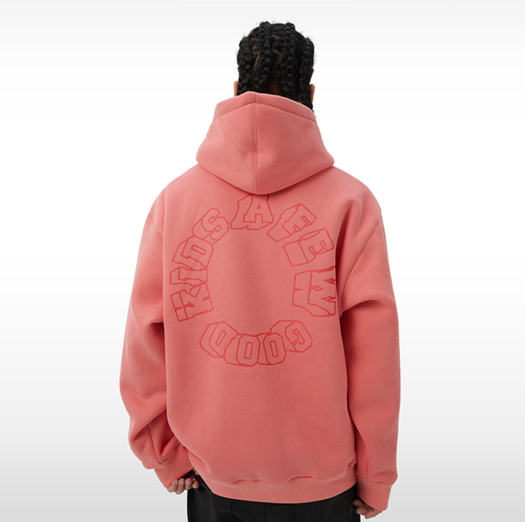 AFGK modern font LOGO Hoodie | Face 3 Face