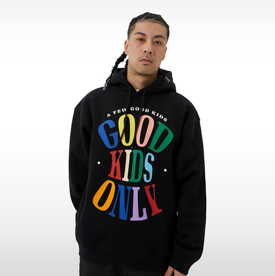 AFGK modern font LOGO Hoodie | Face 3 Face