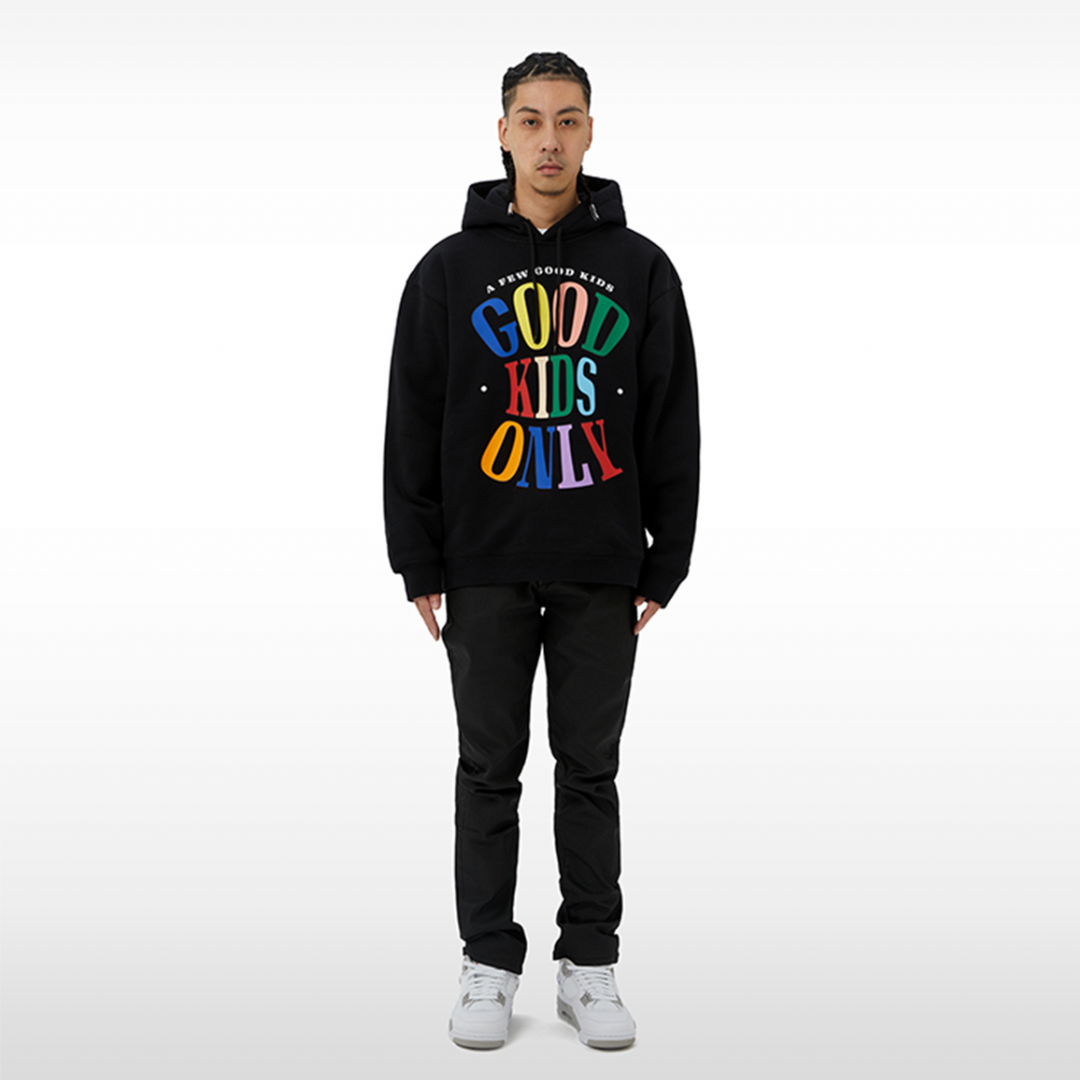 AFGK modern font LOGO Hoodie | Face 3 Face