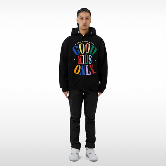 AFGK modern font LOGO Hoodie | Face 3 Face