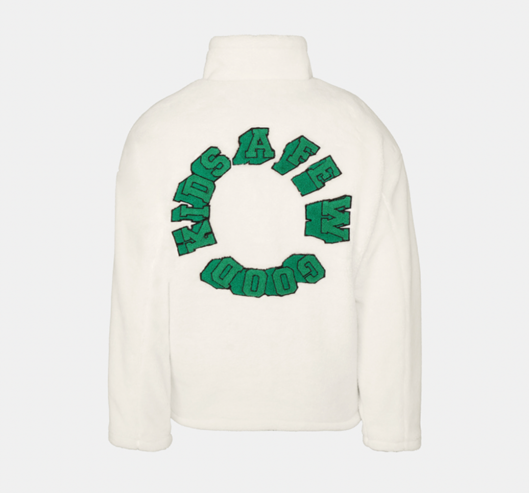 AFGK Sherpa Zip-up Fleece / Circle Logo Boa Jacket | Face 3 Face