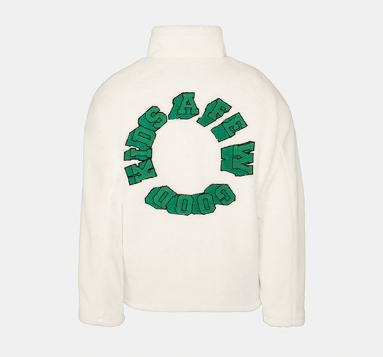 AFGK Sherpa Zip-up Fleece / Circle Logo Boa Jacket | Face 3 Face