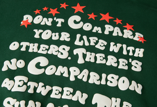 F2CE Foam Printing Embroidery Loose Pullover Hoodie | Face 3 Face