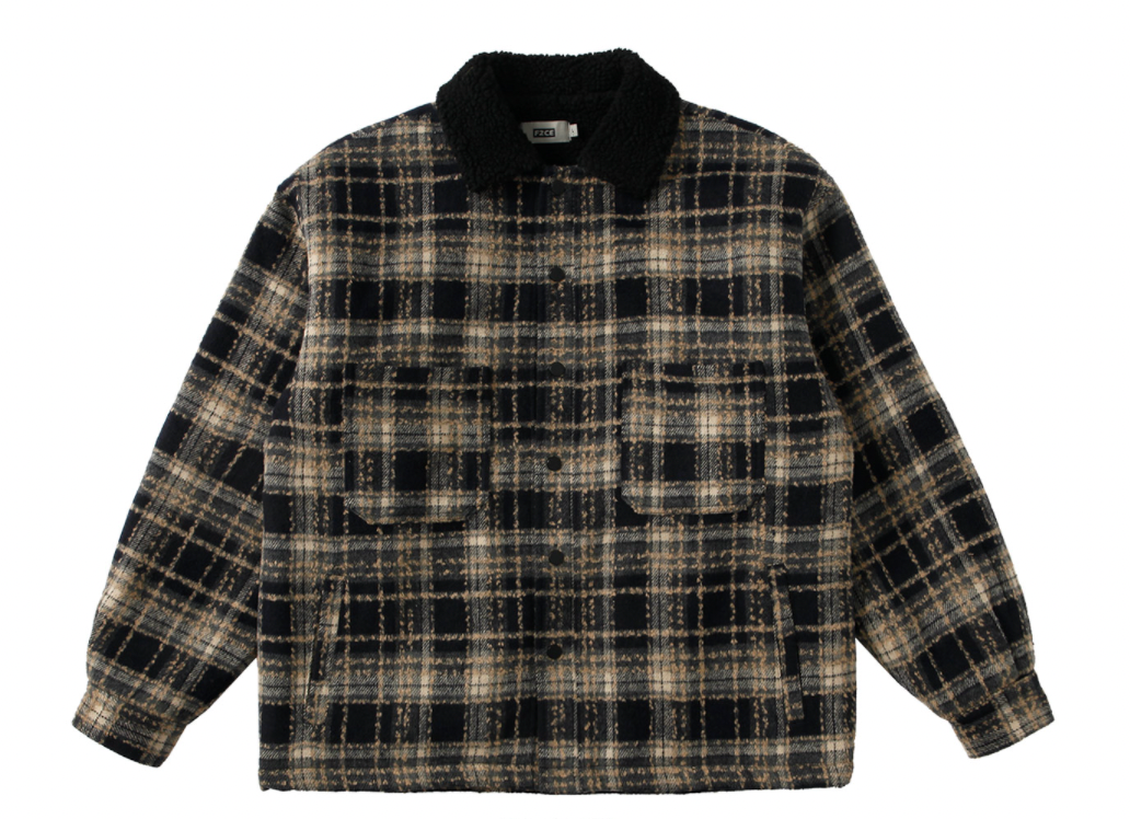 F2CE Plaid Woolen Jacket | Face 3 Face