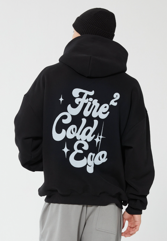 F2CE Foam Printing LOGO Pullover Hoodie | Face 3 Face
