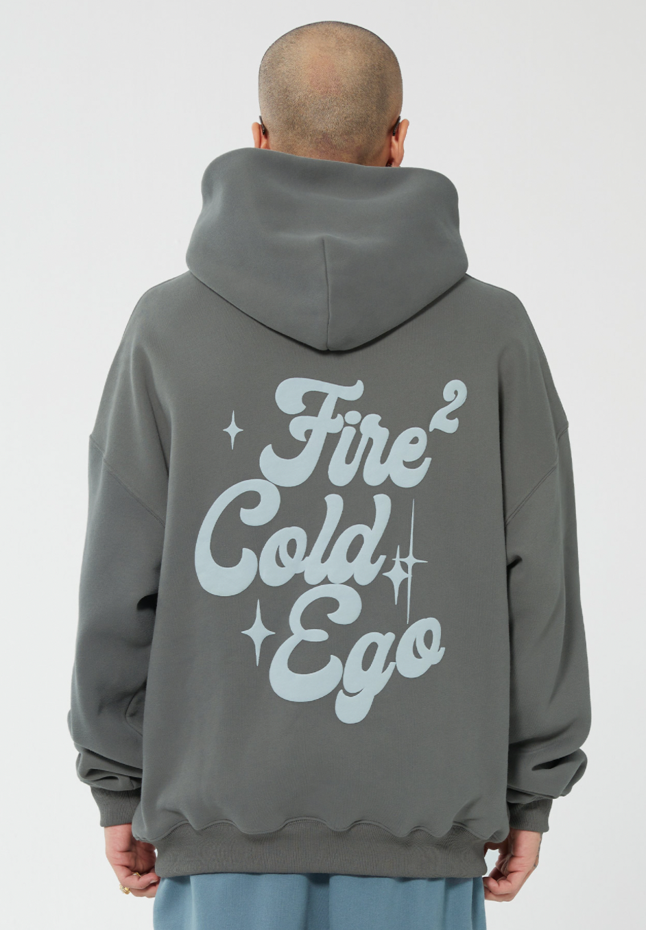 F2CE Foam Printing LOGO Pullover Hoodie | Face 3 Face