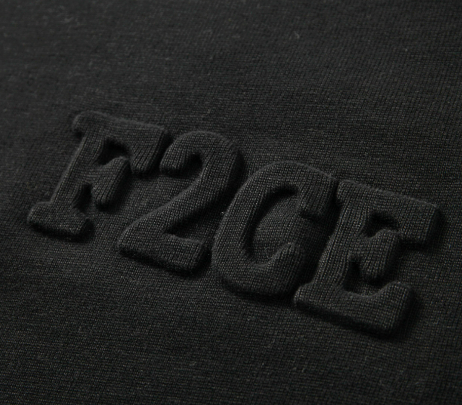 F2CE Dimensional Letter LOGO Long Sleeved Tee | Face 3 Face