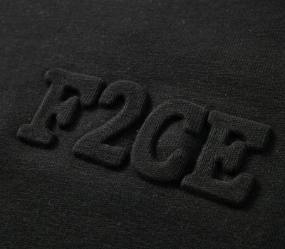 F2CE Dimensional Letter LOGO Long Sleeved Tee